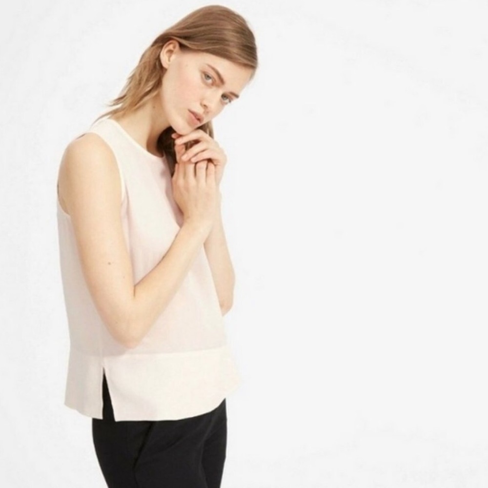 The Clean Silk Shell (white)